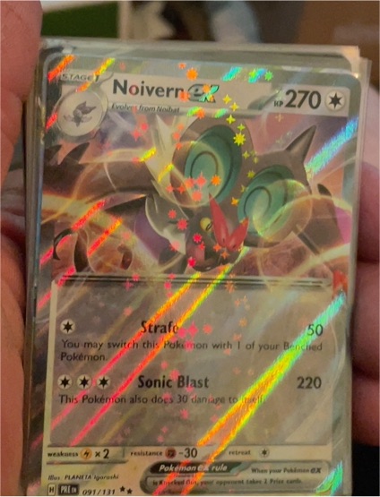 2024 Pokémon TCG Prismatic Evolutions #091 Noivern EX — front