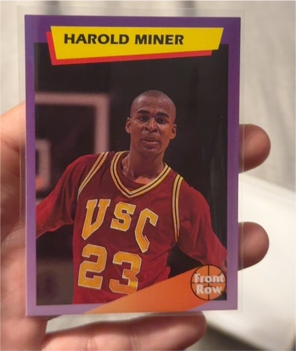 1992 Front Row Dream Picks #54 Harold Miner — front