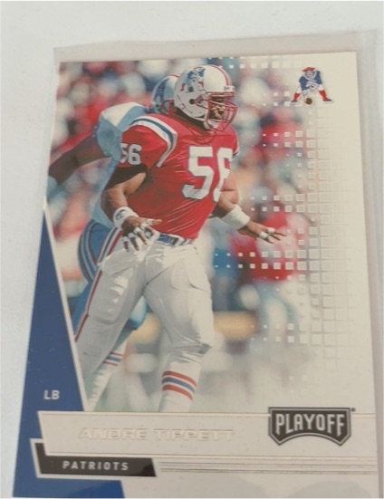 2020 Panini Playoff #19 Andre Tippett — front