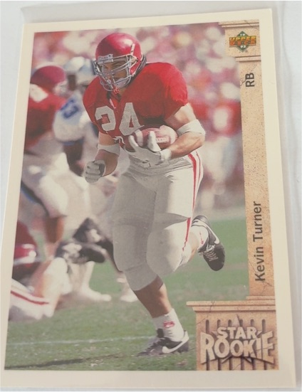 1992 Upper Deck #25 Kevin Turner — front