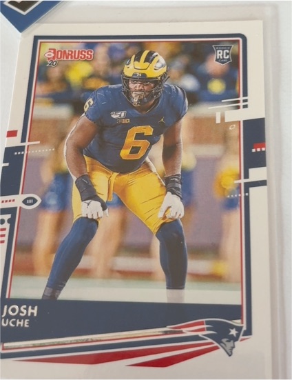 2020 Donruss #287 Josh Uche — front