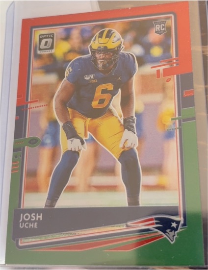 2020 Donruss Optic #P-287 Josh Uche — front