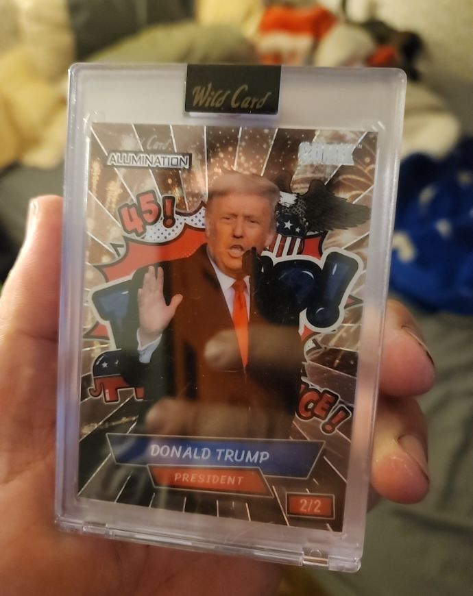 2024 Wild Card Alumination #2/2 Donald Trump President — front