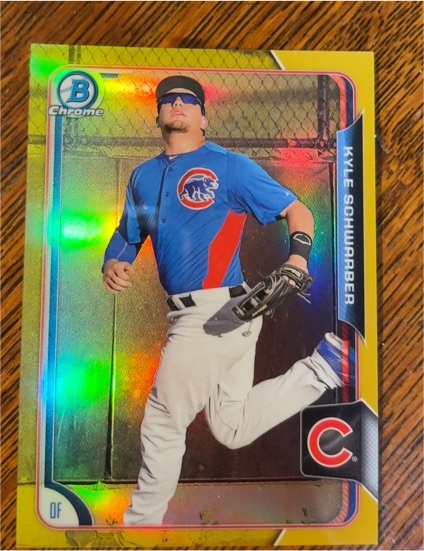 2015 Bowman Chrome Prospects #BCP58 Kyle Schwarber — front