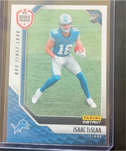 2025 Panini Instant #RPSFL-9 Isaac TeSlaa — front