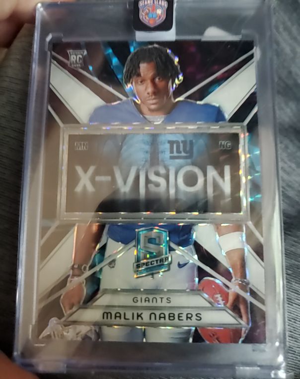 2024 Panini Spectra X-Vision #XV-MN Malik Nabers — front