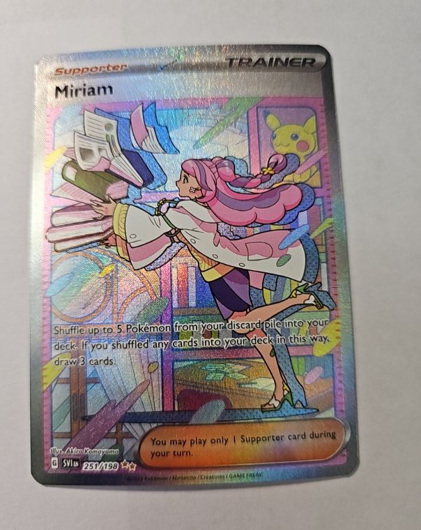 2023 Pokémon Scarlet & Violet #251 Miriam — front