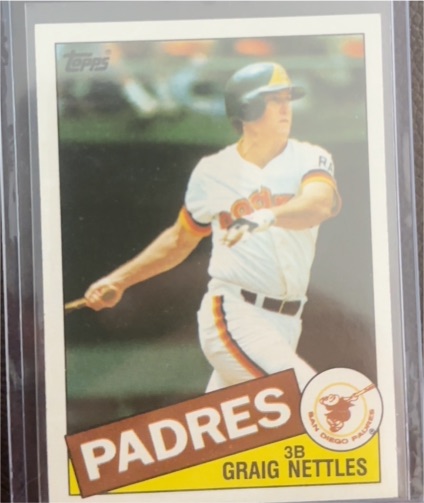 1985 Topps #35 Graig Nettles — front