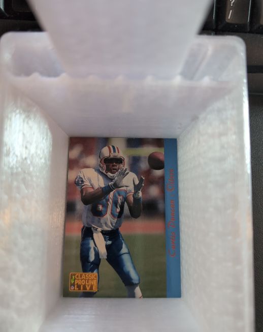 1993 Classic Pro Line Live #152 Carlos Duncan — front