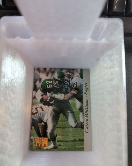 1994 Classic Pro Line Calvin Williams Eagles — front