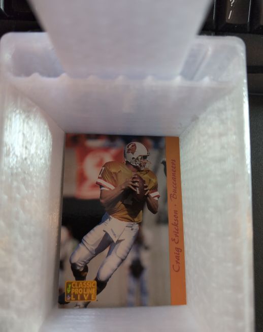 1994 Classic Pro Line Live Craig Erickson Buccaneers — front
