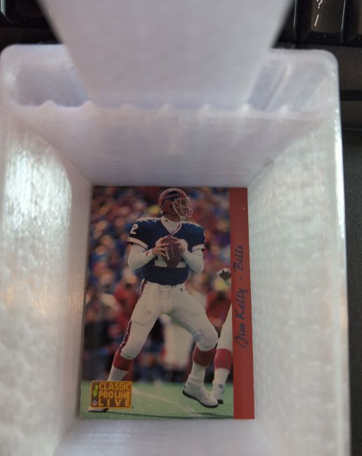1990 Classic Pro Line Live Jim Kelly Buffalo Bills — front