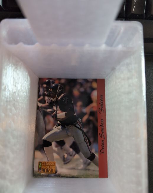 1993 Classic Pro Line Live Deion Sanders — front