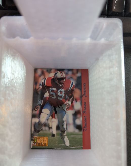 1993 Classic Pro Line Live Vincent Brown — front
