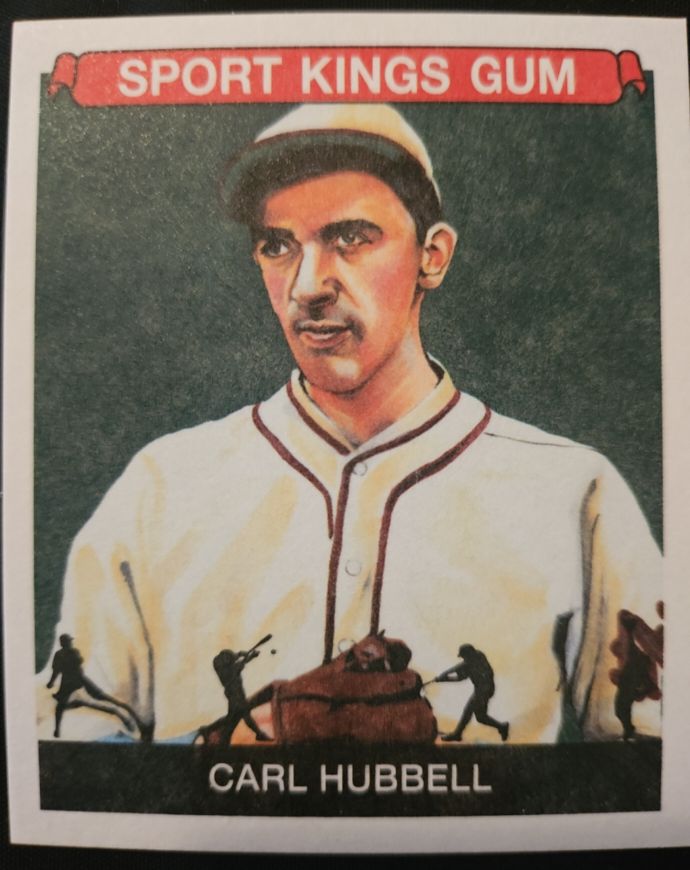 2022 Sport Kings Volume 3 #122 Carl Hubbell — front