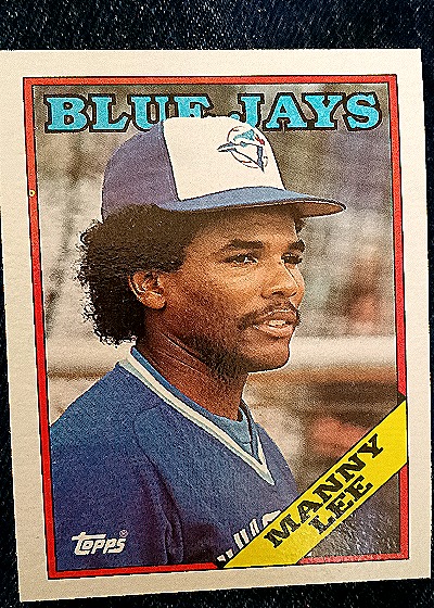 1988 Topps #722 Manny Lee — front