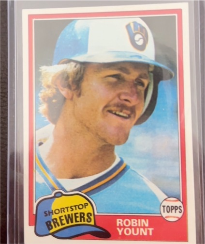1981 Topps #515 Robin Yount — front