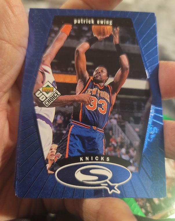 1998-99 Upper Deck UD Choice Starquest #SQ33 Patrick Ewing — front
