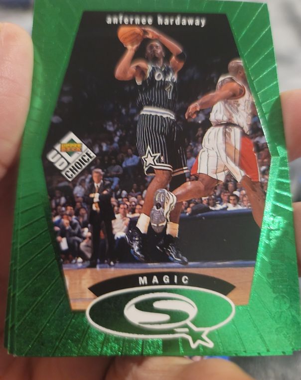 1998-99 Upper Deck Choice StarQuest #SQ19 Anfernee Hardaway — front