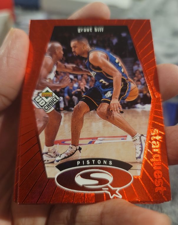 1998-99 Upper Deck UD Choice StarQuest #SQ8 Grant Hill — front
