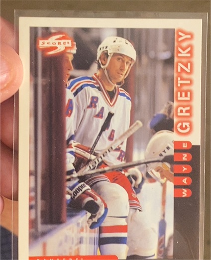1997-98 Score #99 Wayne Gretzky New York Rangers — front
