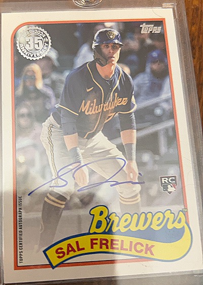 2024 Topps 1989 35th Anniversary #89BA-SF Sal Frelick — front