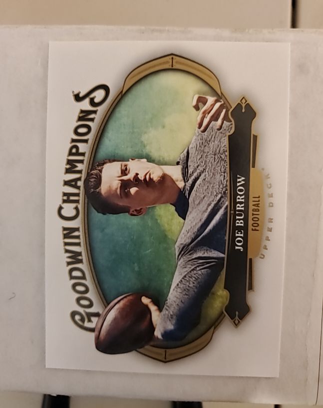 2020 Upper Deck Goodwin Champions #91 Joe Burrow — front
