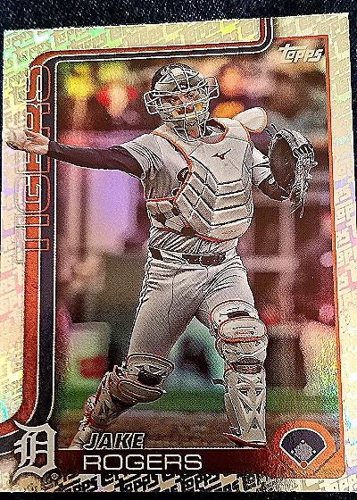 2025 Topps #55 Jake Rogers — front