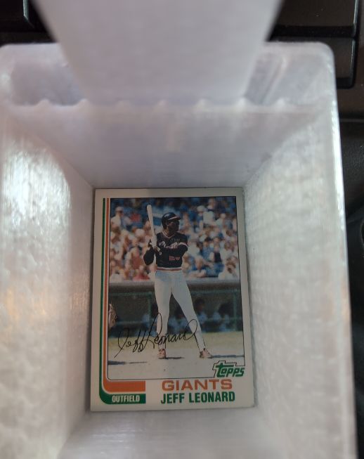 1982 Topps #600 Jeff Leonard — front
