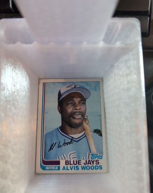 1982 Topps #49 Alvis Woods — front