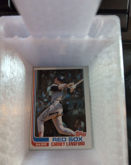 1982 Topps #91 Carney Lansford — front