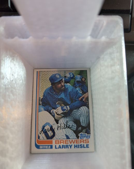 1982 Topps #93 Larry Hisle — front