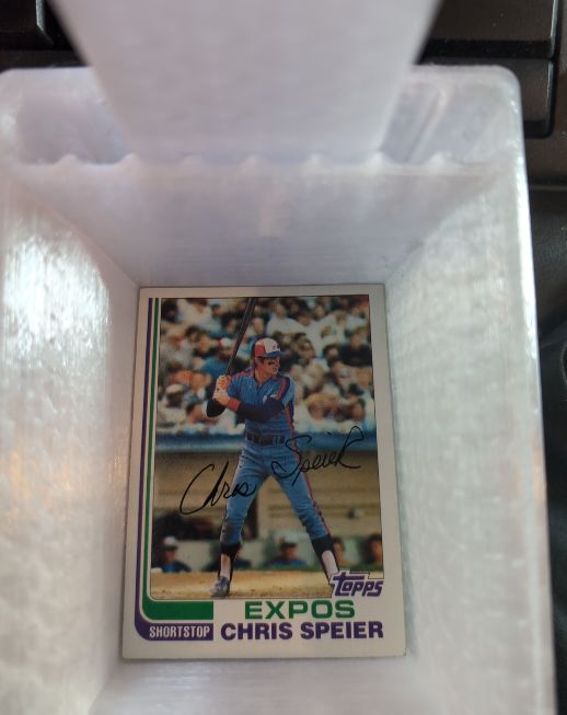 1982 Topps #198 Chris Speier — front