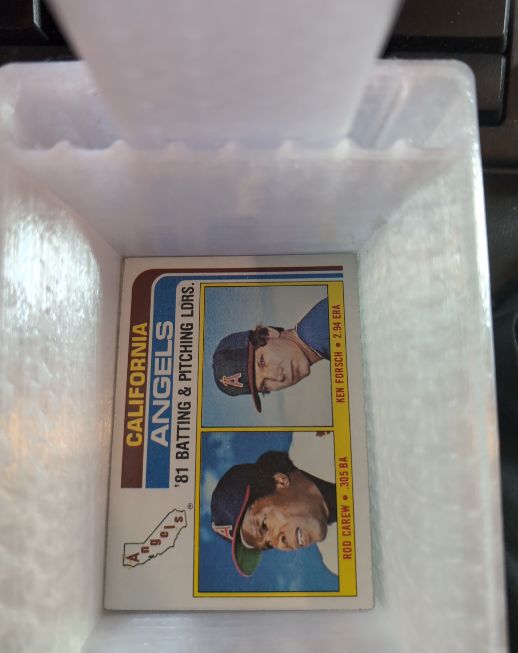 1982 Topps #276 California Angels Batting & Pitching Leaders Rod Carew — front
