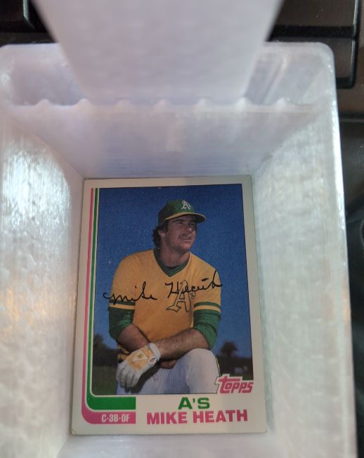 1982 Topps C-38-OF Mike Heath — front