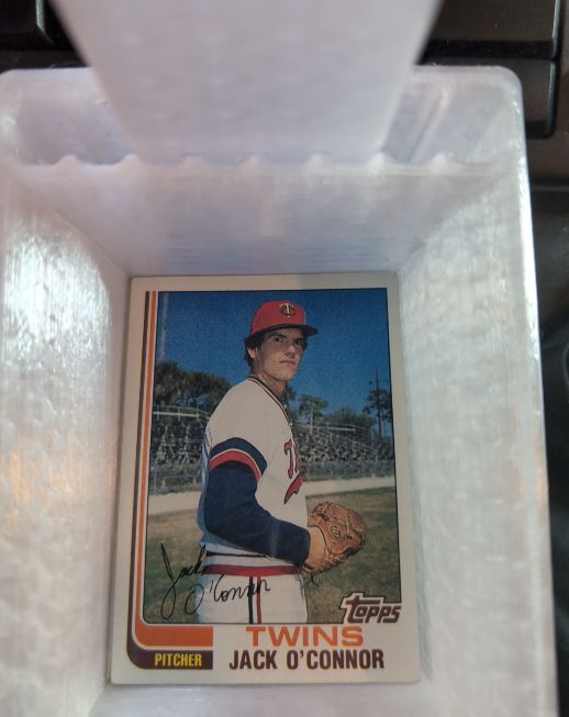 1982 Topps #191 Jack O'Connor — front