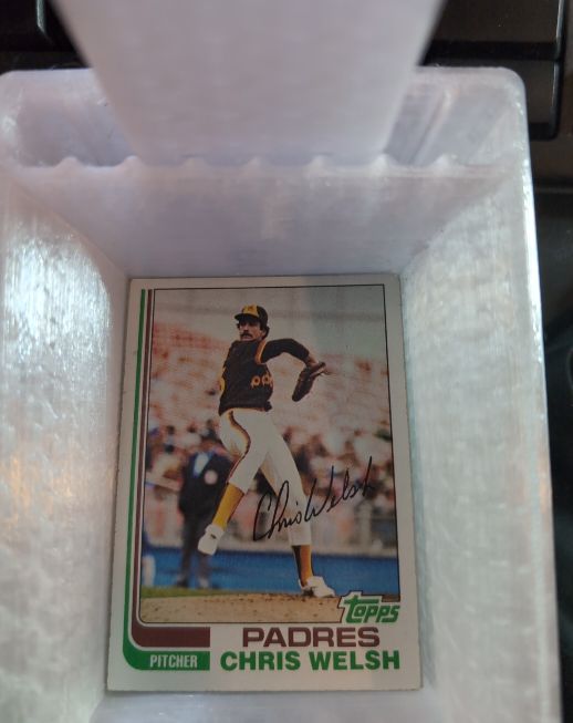 1982 Topps #376 Chris Welsh — front