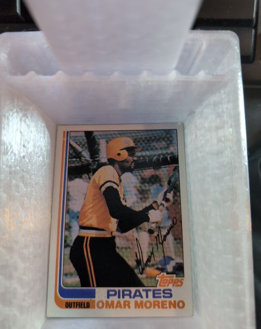 1982 Topps #395 Omar Moreno — front