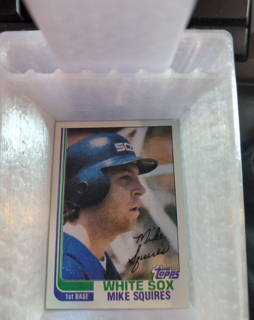 1982 Topps #398 Mike Squires — front