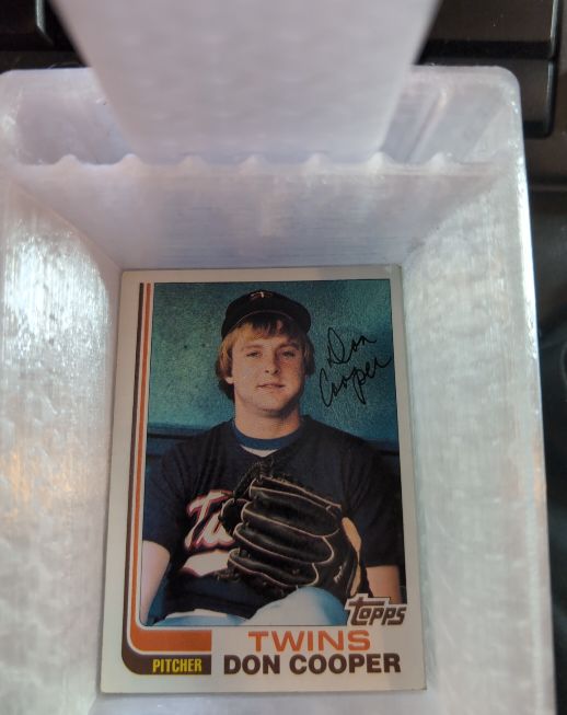 1982 Topps #409 Don Cooper — front