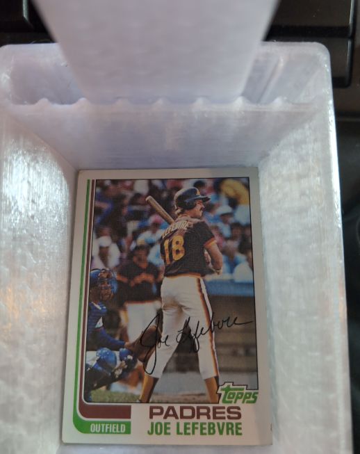 1981 Topps #18 Joe Lefebvre — front
