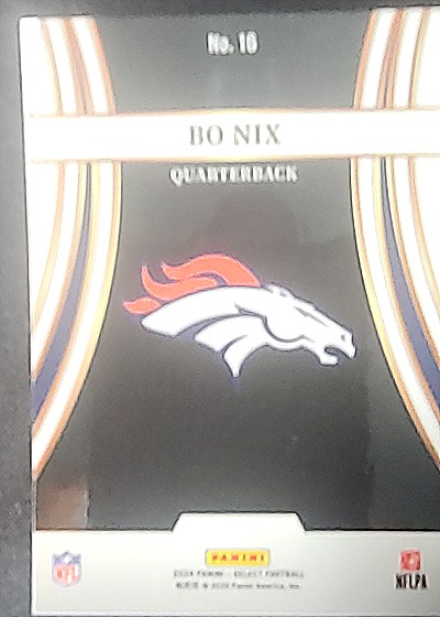 2024 Donruss Optic Bo Nix Rookie Recruits #4 — front