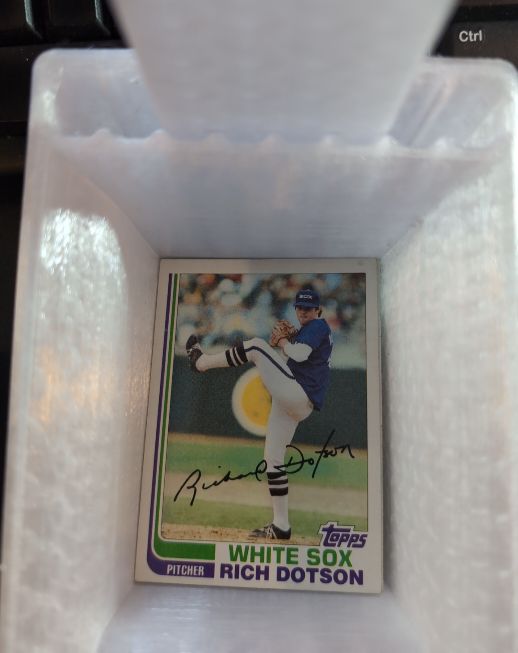 1982 Topps #461 Rich Dotson — front