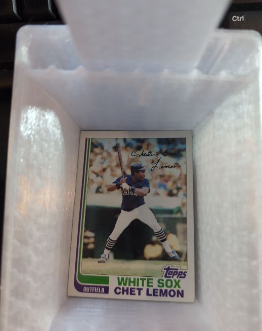 1982 Topps #493 Chet Lemon — front