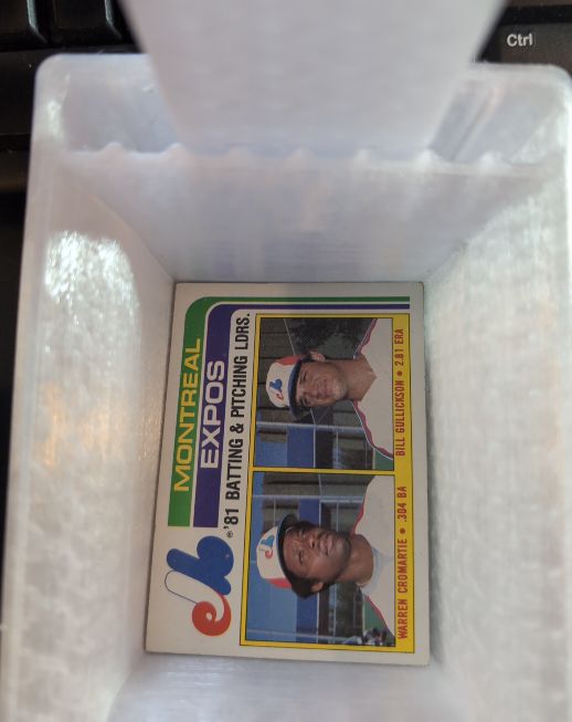 1982 Topps #526 Warren Cromartie & Bill Gullickson — front