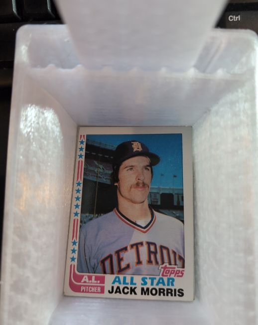 1982 Topps #556 Jack Morris — front