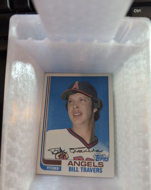 1982 Topps #628 Bill Travers — front