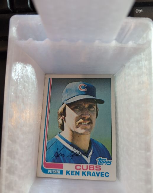 1982 Topps #639 Ken Kravec — front