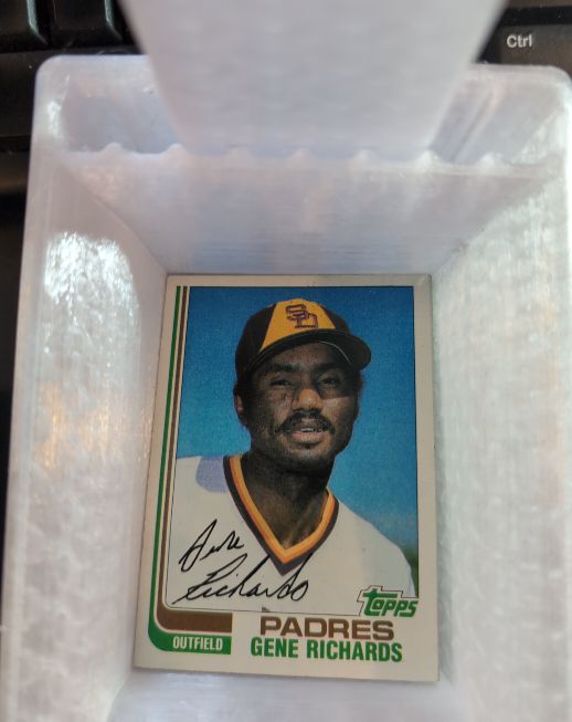 1982 Topps #708 Gene Richards — front