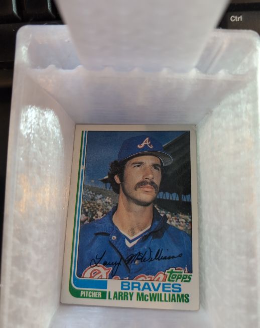 1982 Topps #214 Larry McWilliams — front